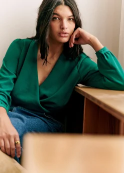 Abélia Blouse|Sézane Fashion