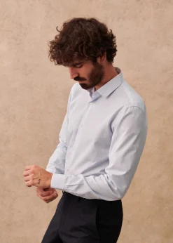 Allen Poplin Shirt|Sézane Outlet