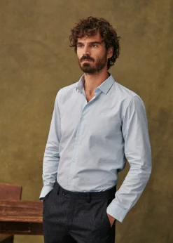 Allen Poplin Shirt|Sézane Outlet