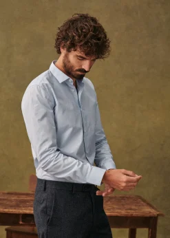 Allen Poplin Shirt|Sézane Outlet