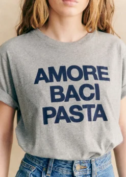Amore Baci Pasta T-Shirt|Sézane Fashion
