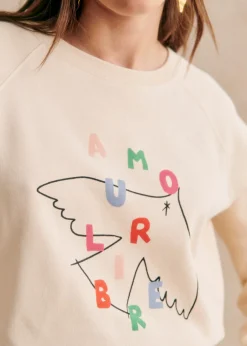 Amour Libre Oiseau Sweatshirt - X Pangea|Sézane Shop
