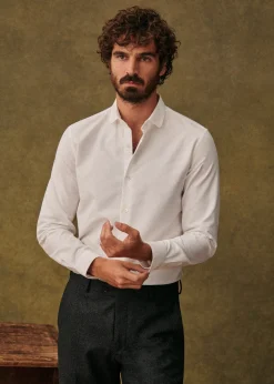 Bruce Pinpoint Shirt|Sézane Hot
