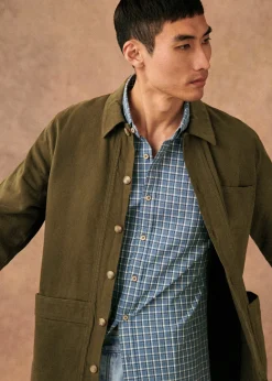 CHARLIE Carreaux Shirt|Sézane Flash Sale
