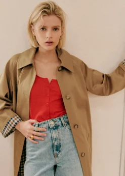 Clyde Trench Coat|Sézane Clearance