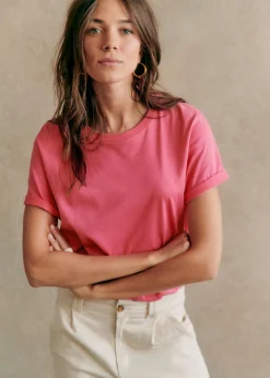 Conrad T-Shirt - Pink Creation|Sézane Cheap
