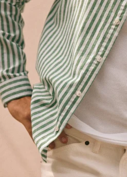 Cotton Linen Charlie Shirt|Sézane Store