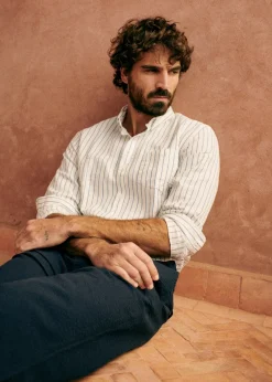 Cotton Linen Charlie Shirt|Sézane Discount