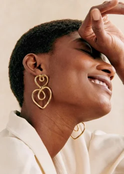 C艙ur Earrings|Sézane Flash Sale
