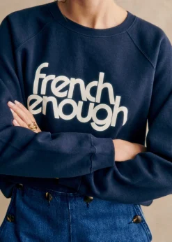 French Enough Sweatshirt|Sézane Online
