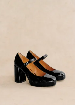 Georgia High Heeled Mary Janes|Sézane Outlet