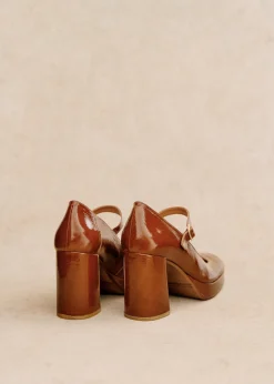 Georgia High Heeled Mary Janes|Sézane Outlet