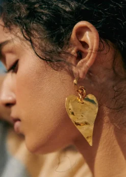 Heart Earrings - X Pangea|Sézane New