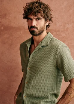 Holt Gaufrée Shirt|Sézane Clearance