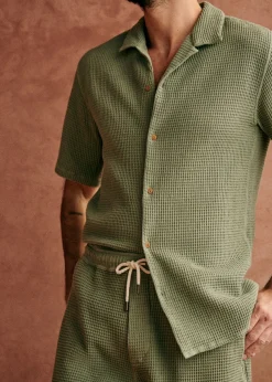 Holt Gaufrée Shirt|Sézane Clearance