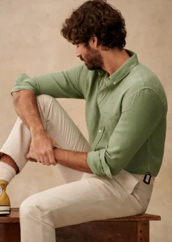 Linen Charlie Shirt|Sézane Outlet
