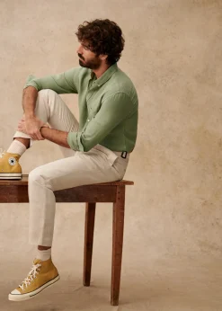 Linen Charlie Shirt|Sézane Outlet