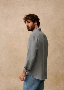 Linen Charlie Shirt|Sézane Outlet