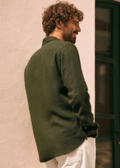 Linen Charlie Shirt|Sézane Outlet