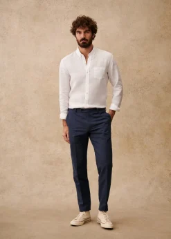 Linen Charlie Shirt|Sézane Outlet