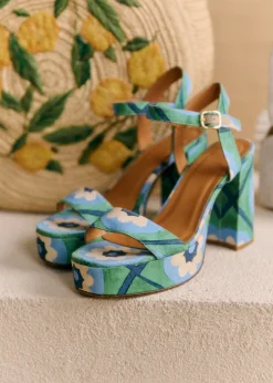 Maribel High Sandals - X Momonì|Sézane Shop