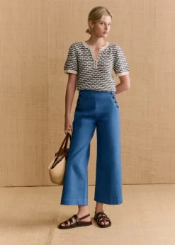 Marino Crop Trousers|Sézane Discount