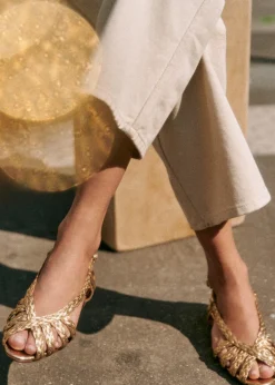 Natacha Low Sandals|Sézane Shop