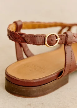 Natacha Low Sandals|Sézane Shop