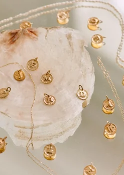 Sara Pendant - 9-carat Gold|Sézane Hot