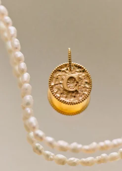 Sara Pendant - 9-carat Gold|Sézane Hot