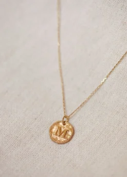 Sara Pendant 9-carat Gold - Letters I To P|Sézane Fashion