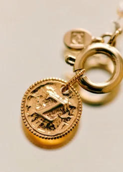 Sara Pendant 9-carat Gold - Letters Q To Z|Sézane Online