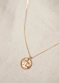 Sara Pendant 9-carat Gold - Letters Q To Z|Sézane Online