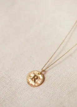 Sara Pendant 9-carat Gold - Letters Q To Z|Sézane Online
