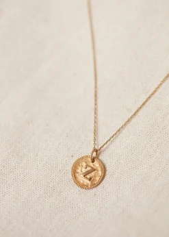 Sara Pendant 9-carat Gold - Letters Q To Z|Sézane Online