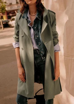 Scott Trench Coat|Sézane Cheap