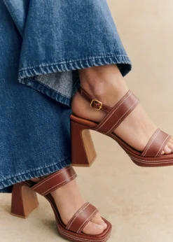 Suzie High Sandals|Sézane Cheap