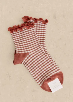 Vichy Socks|Sézane Sale