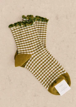 Vichy Socks|Sézane Sale